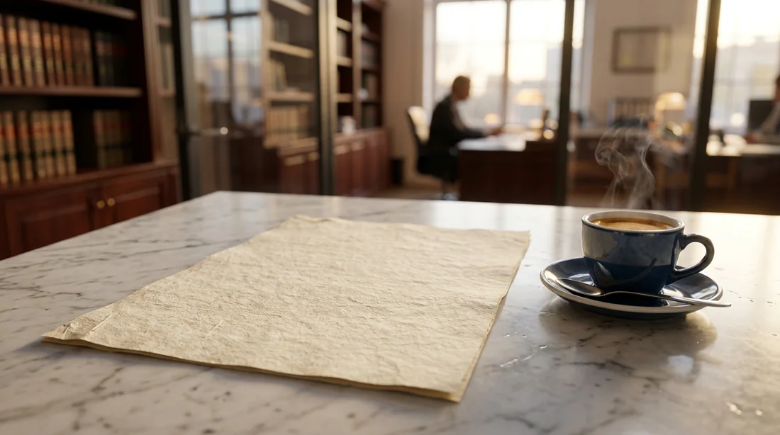 Documents juridiques sur une table pour illustrer la demande de dédommagement