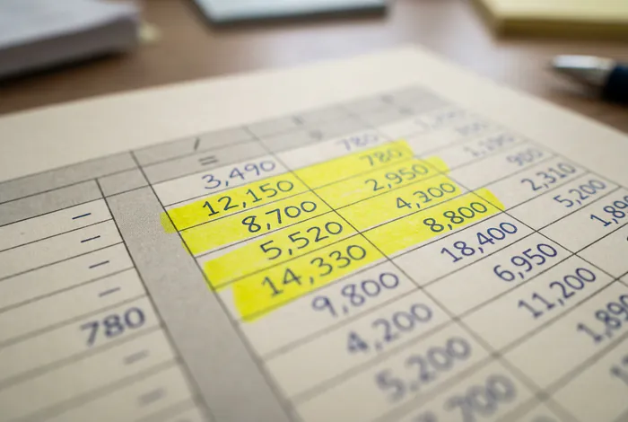 Gros plan sur un numéro SIRET surligné en jaune sur un document administratif